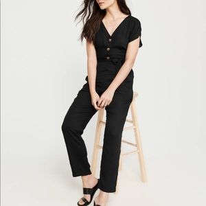 Abercrombie & Fitch Button Jumpsuit S